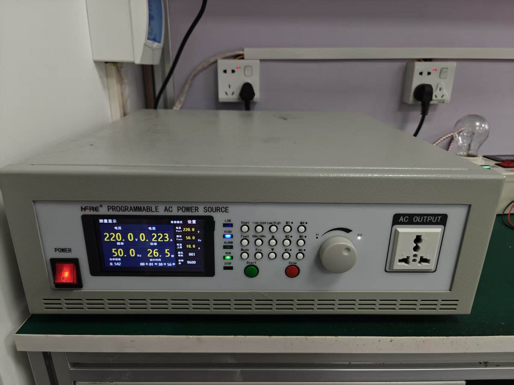 Programmable AC Power Source